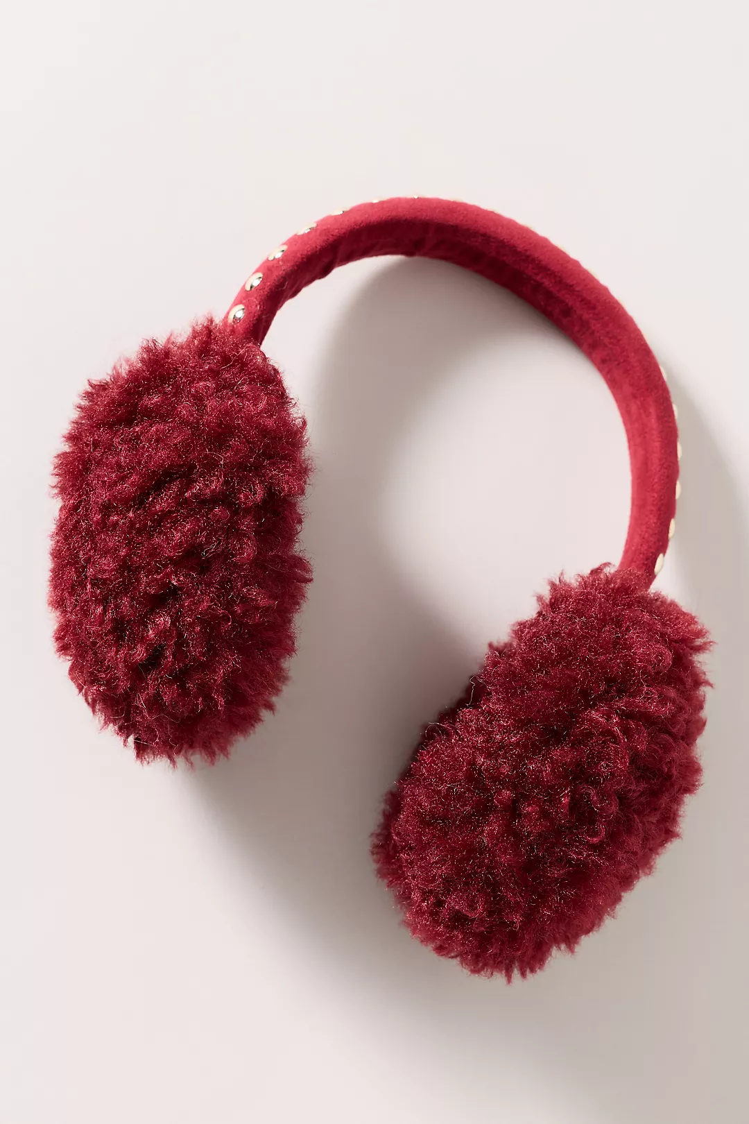 Violet & Brooks Studded Faux-Fur Earmuffs