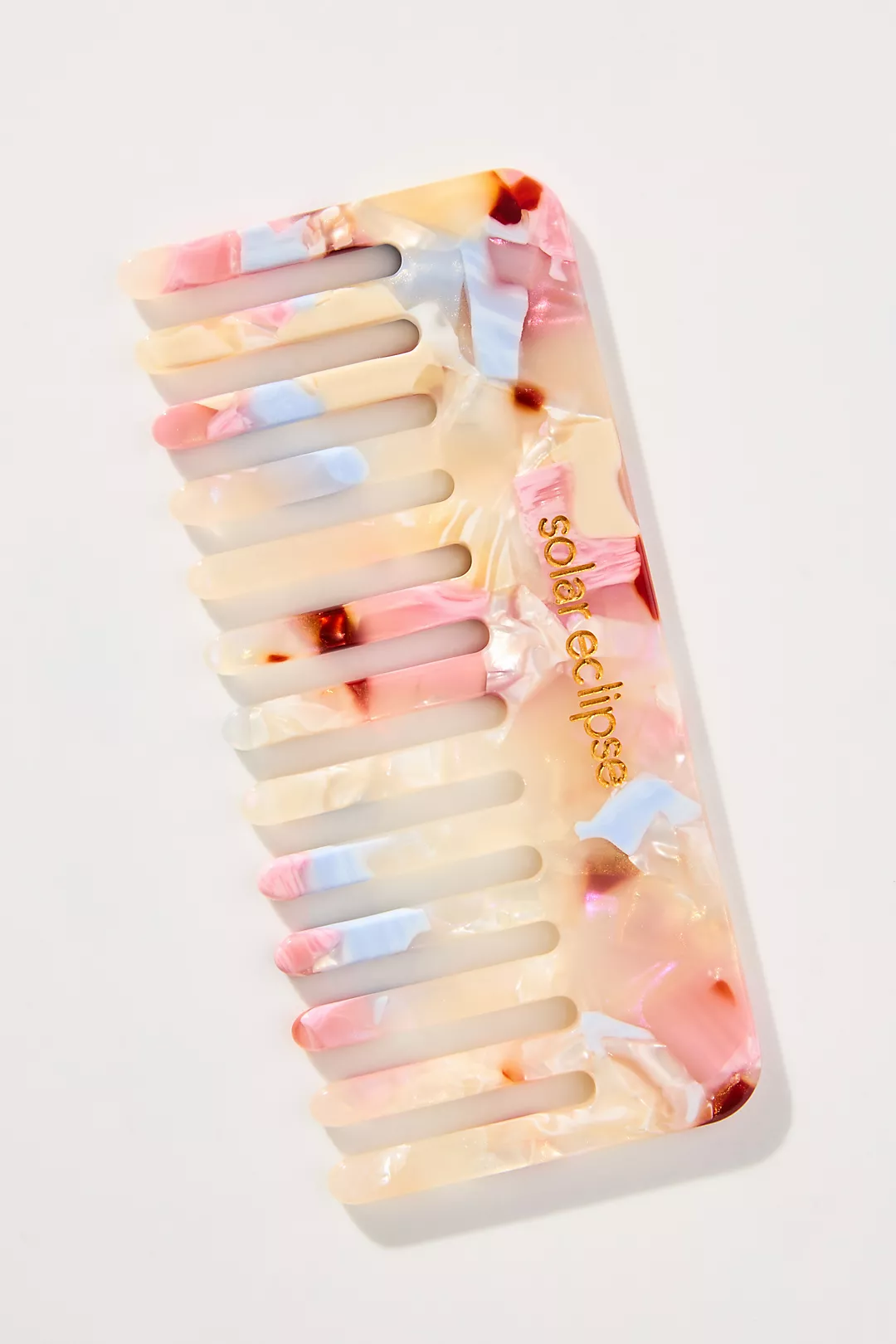 Solar Eclipse Detangling Wide-Tooth Hair Comb