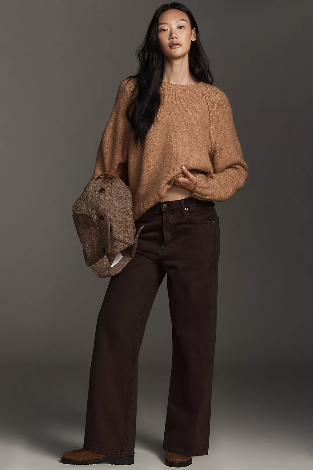 AGOLDE Ren High-Rise Wide-Leg Jeans