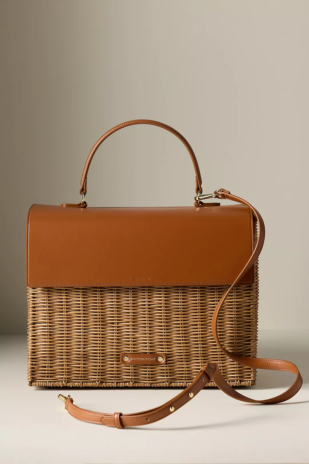 Modern Picnic Large Wicker Luncher