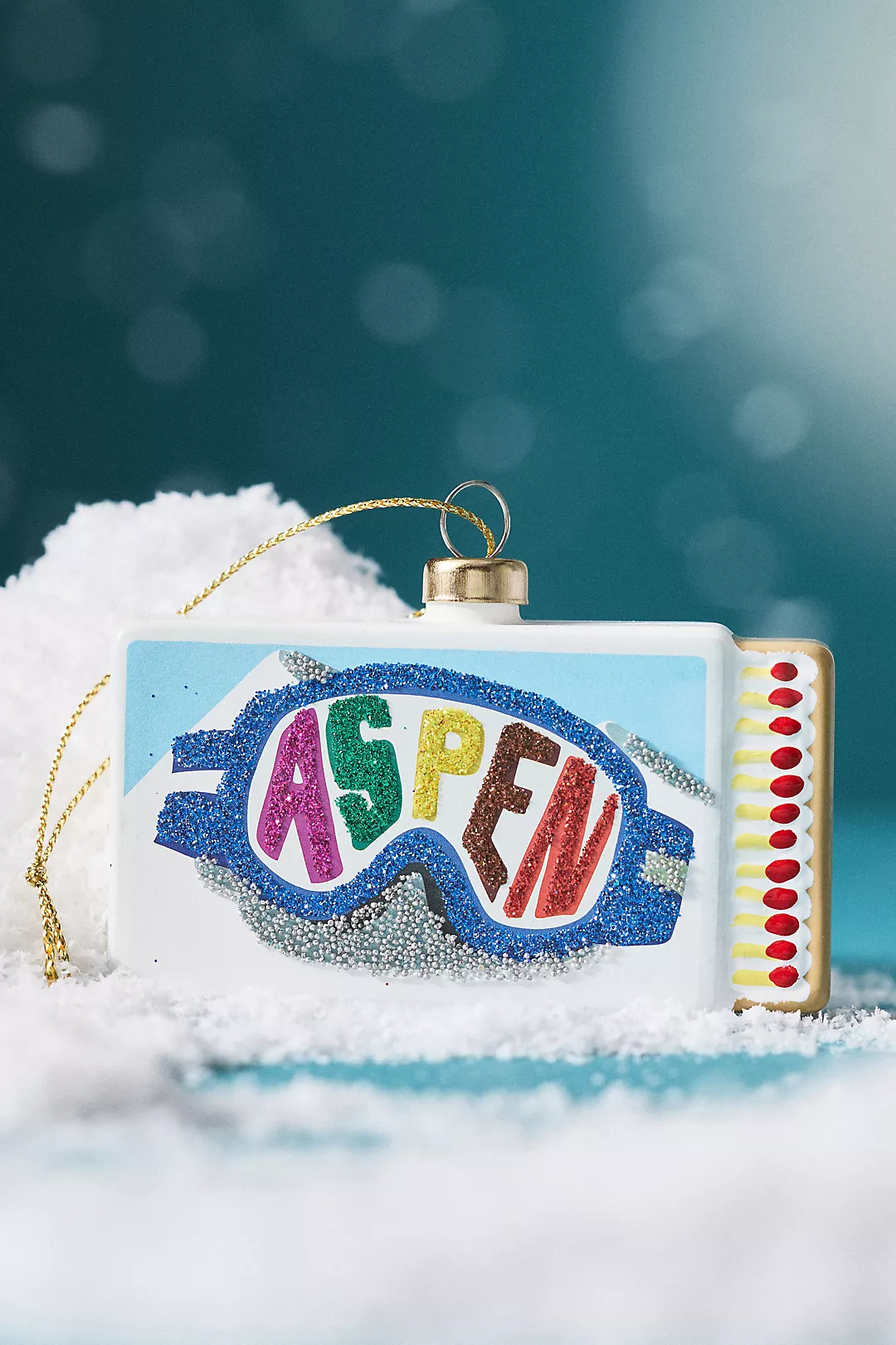 Furbish Studio Matchbook Ornament: Colorado Edition