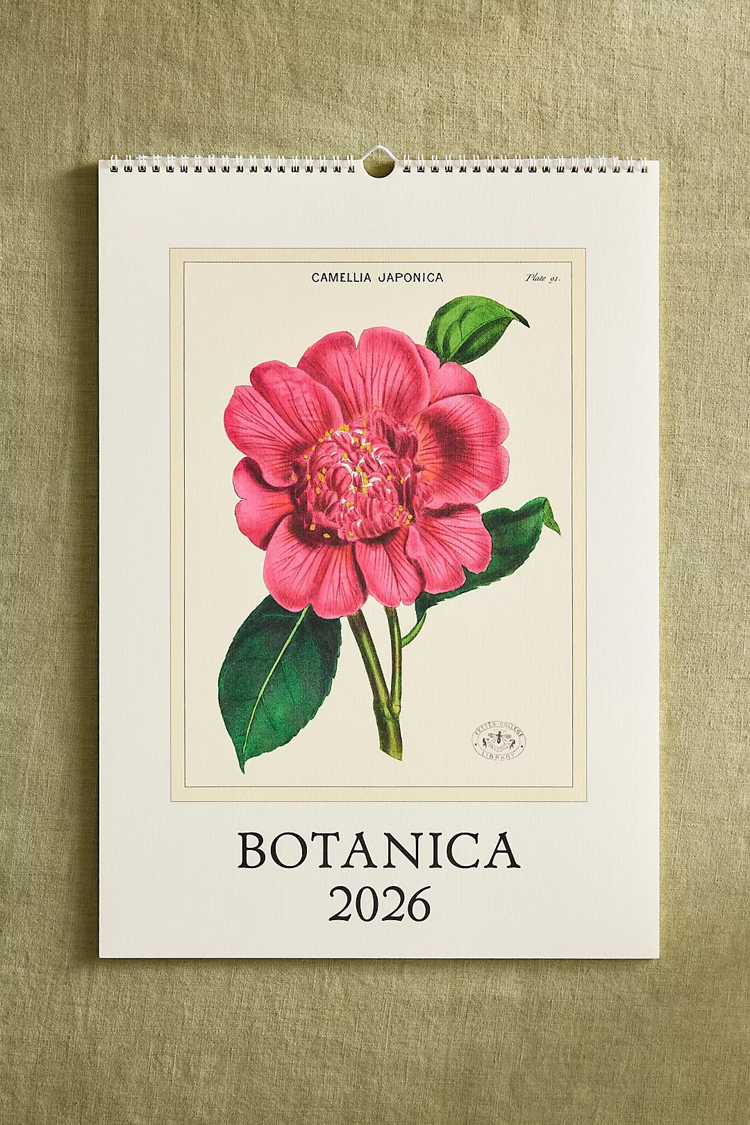 Botanica 2026 Wall Calendar
