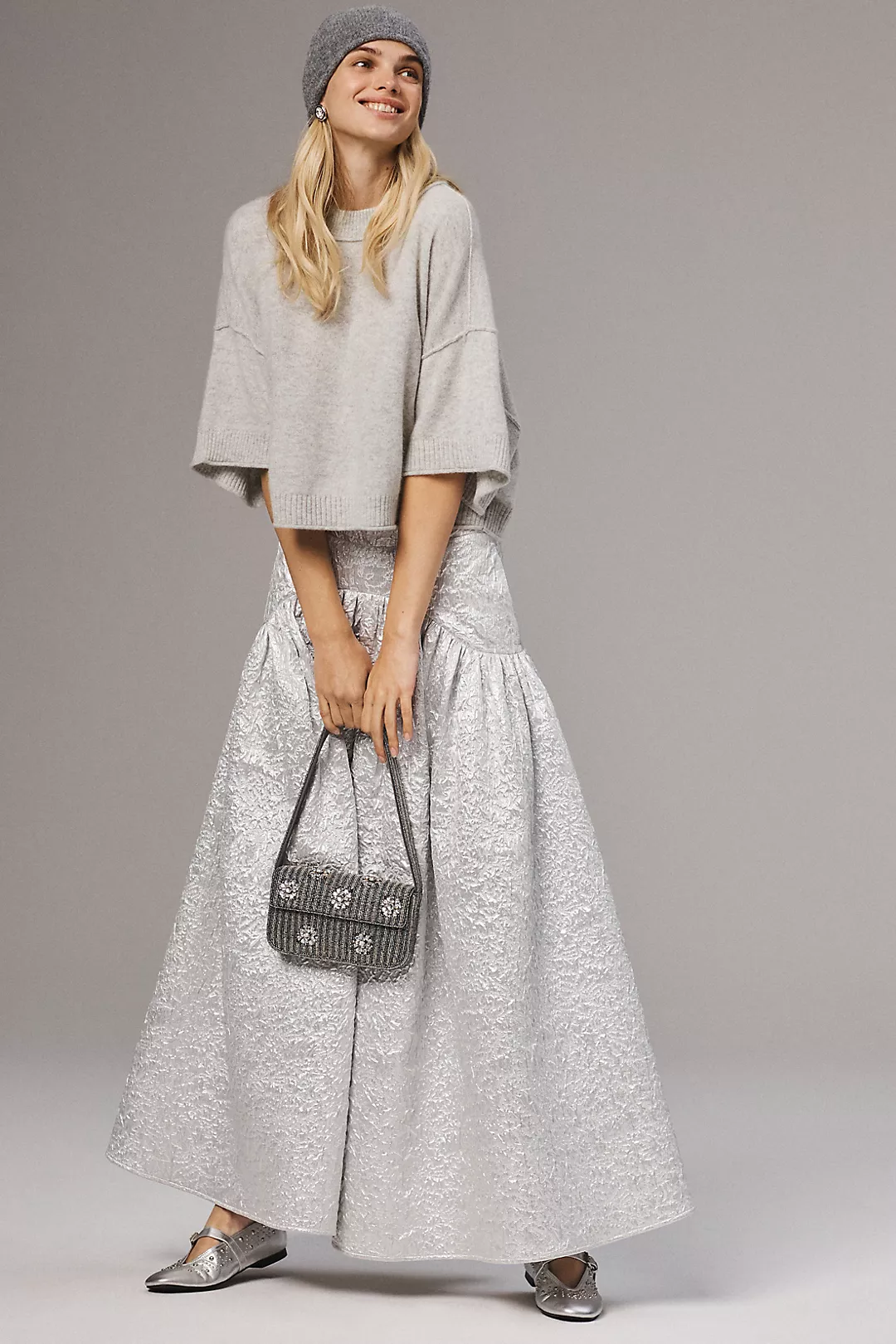 The Goldie Crew-Neck Cashmere Sweater