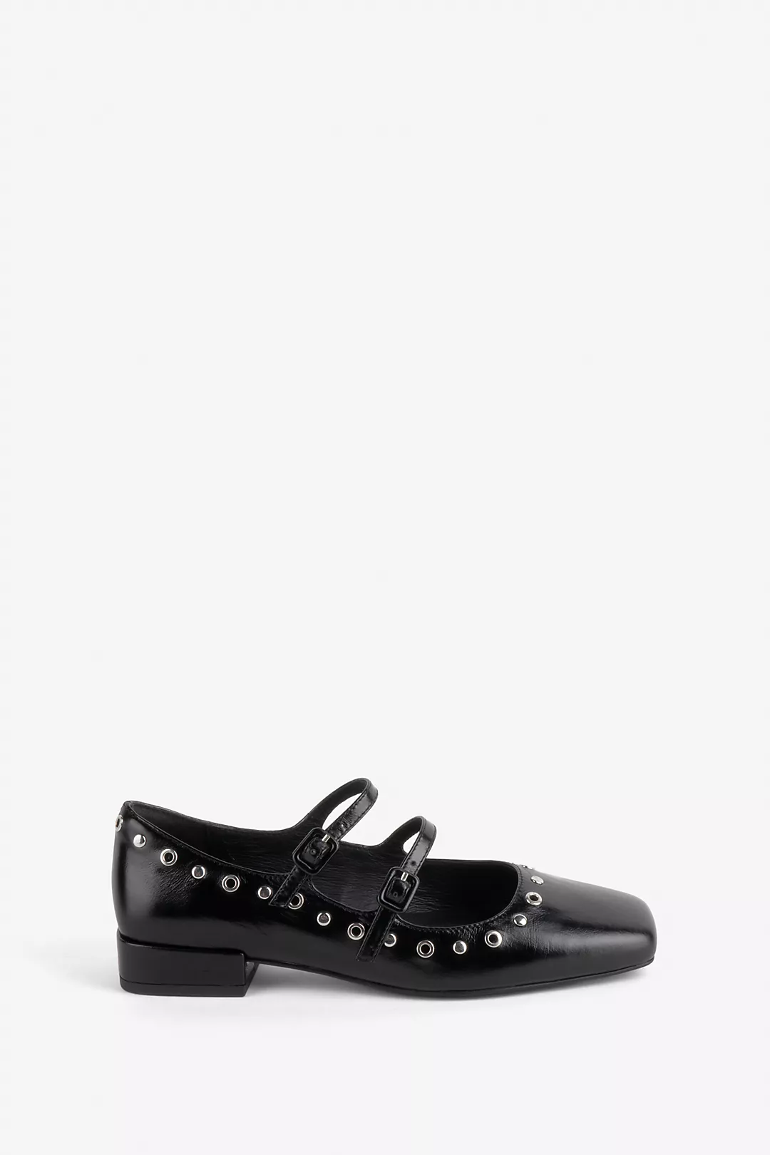 Intentionally Blank Venezuela Double-Strap Mary Jane Flats