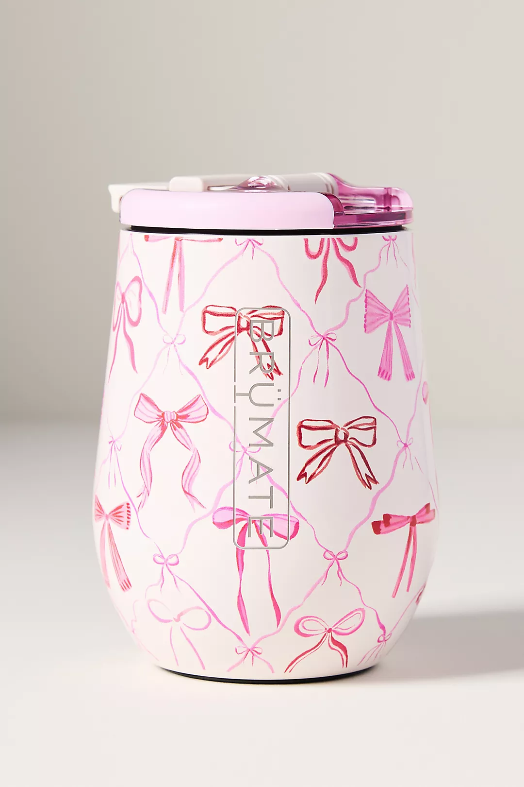 BrüMate Bow Collection Uncork'd Leakproof Wine Tumbler