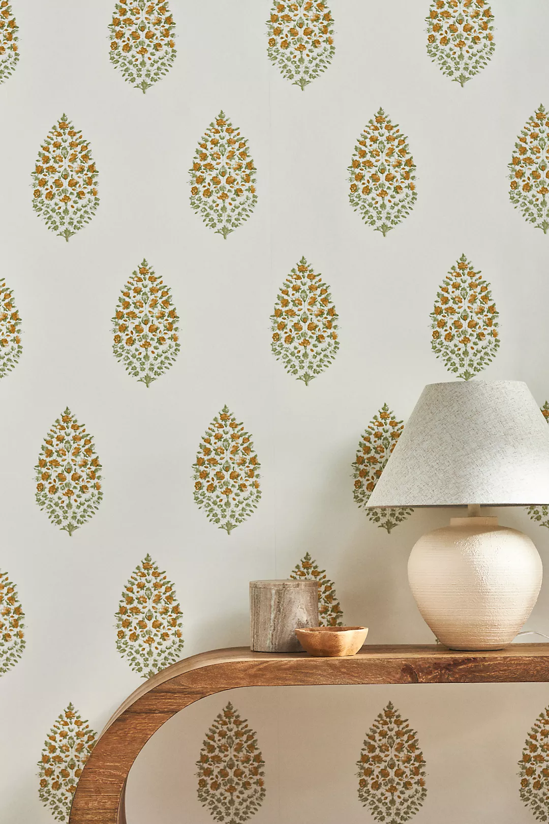 Atelier Paisley Damask Wallpaper