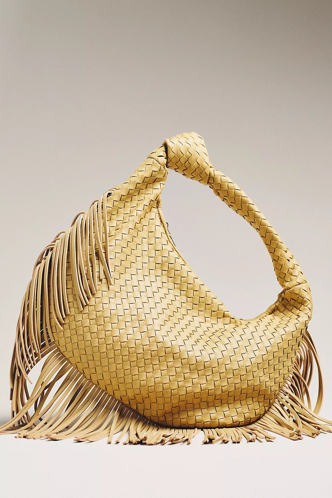 The Brigitte Fringe Satchel by Melie Bianco