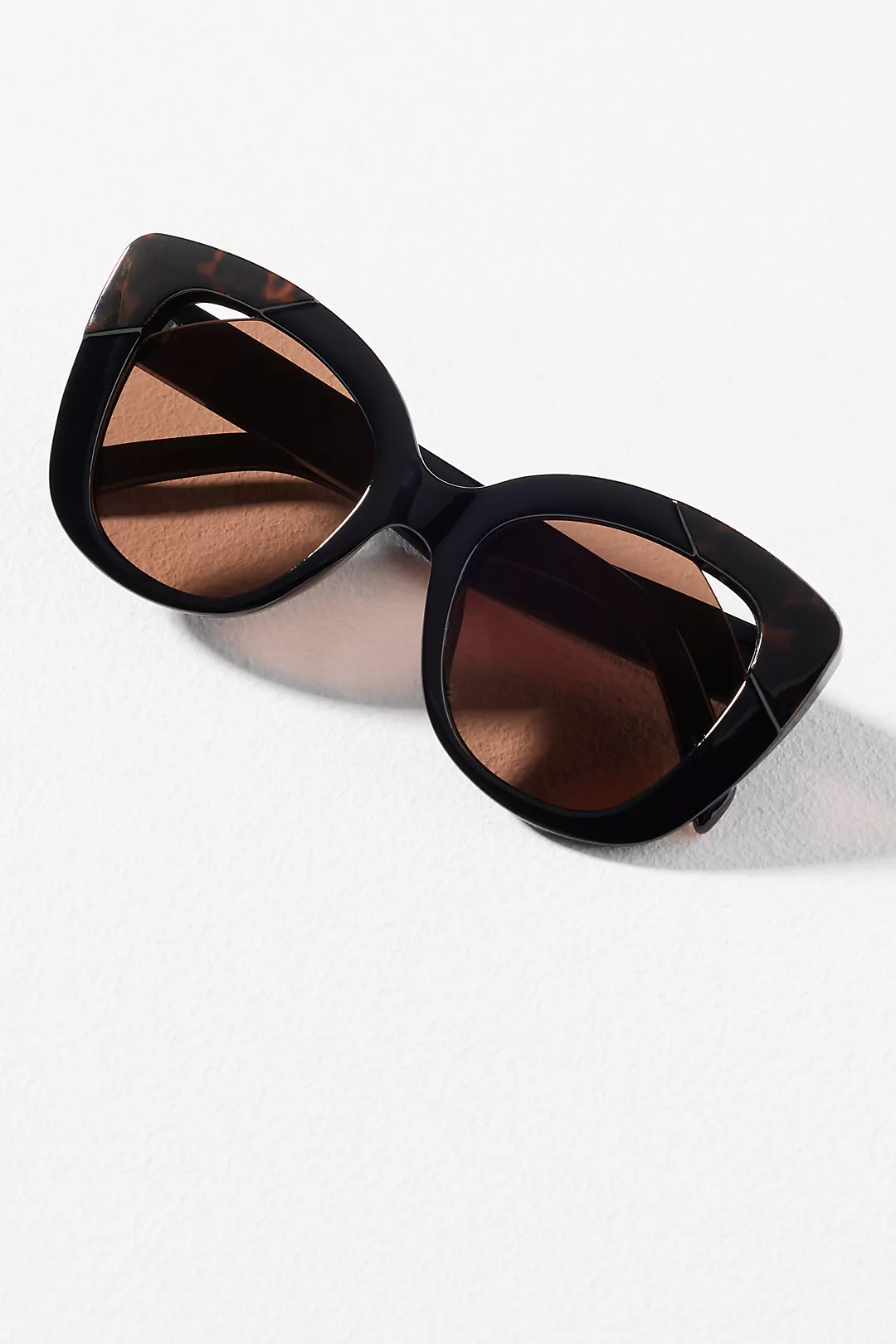I-SEA Cutout Square Cat-Eye Sunglasses