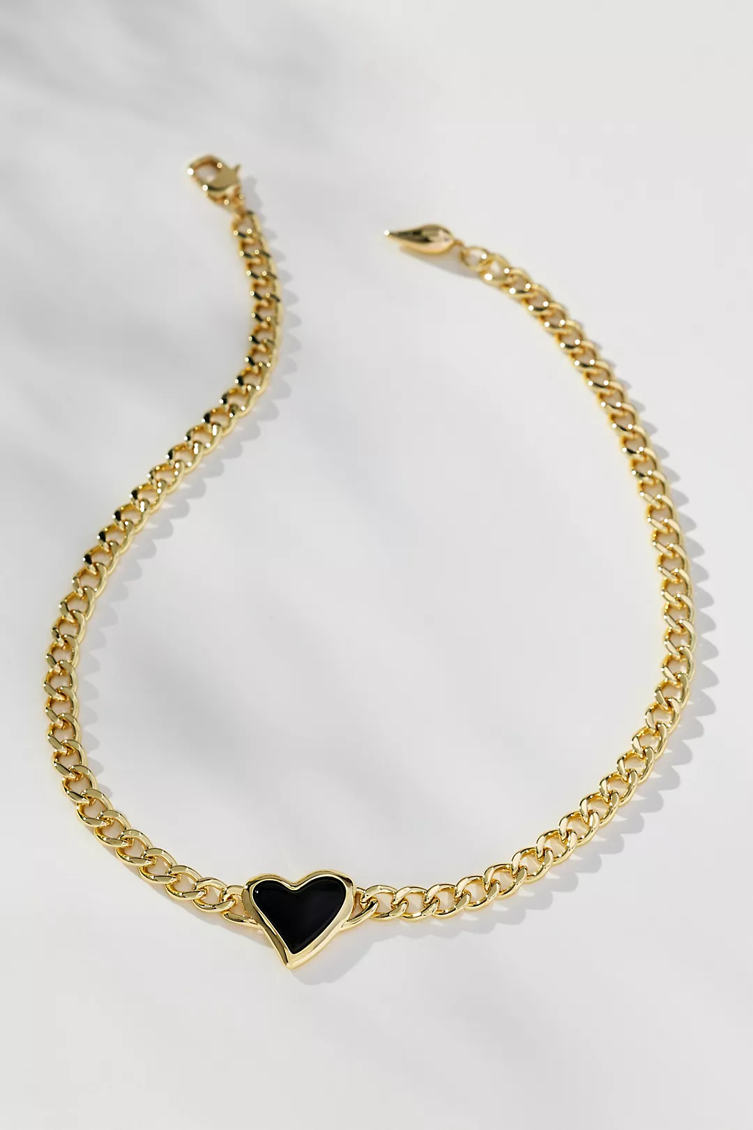 F+H Studios Whitney Heart Choker Necklace