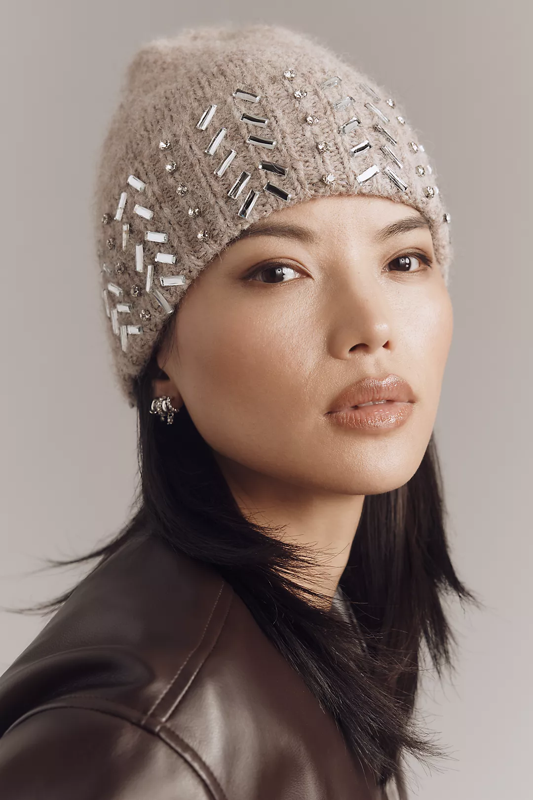 By Anthropologie Tonal Gem Beanie