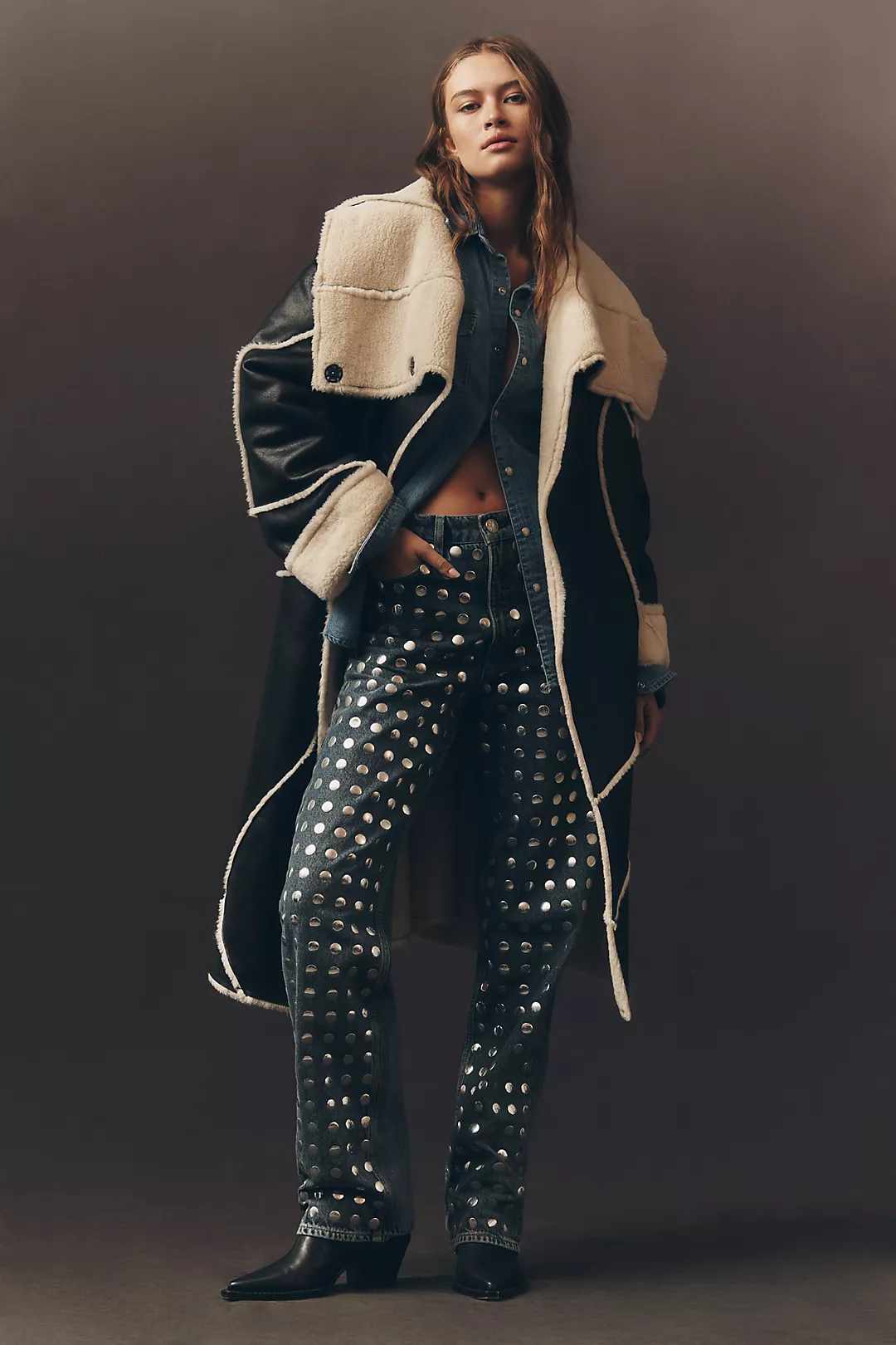 UGG® Emberlynn LuxeFluff Faux-Shearling Coat