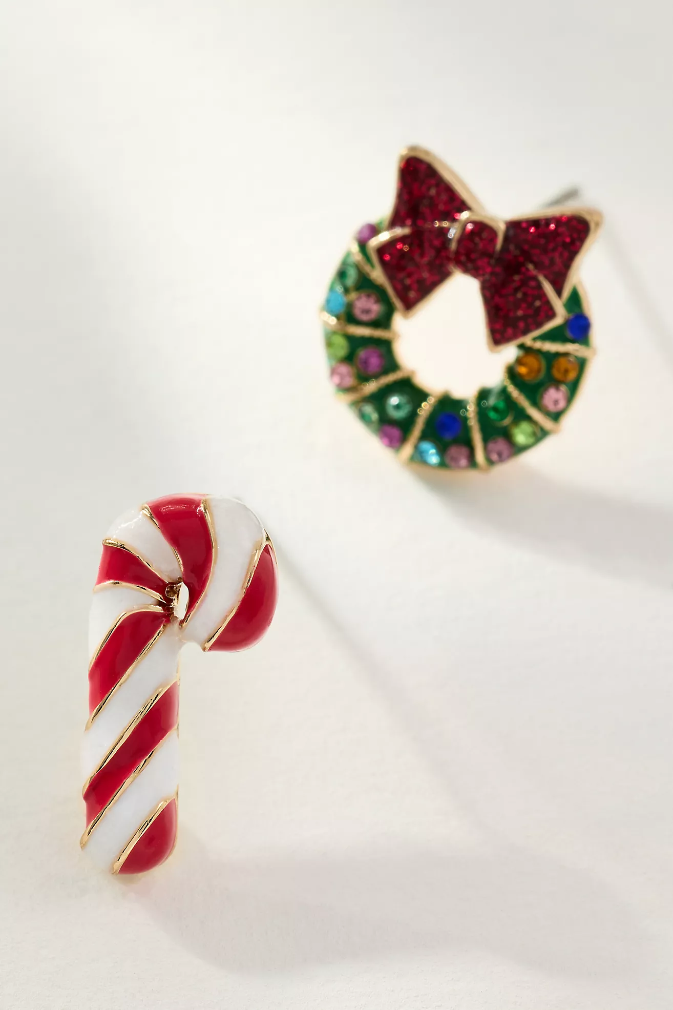 BaubleBar Mint & Mistletoe Earrings, Set of 2