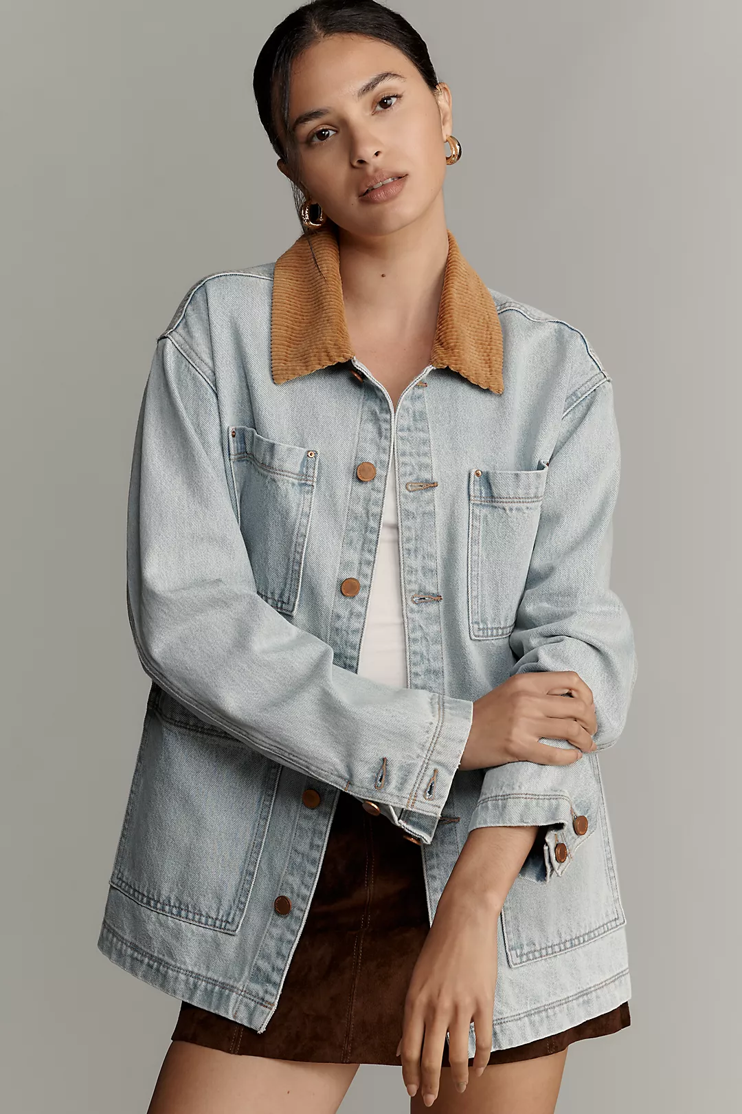 BLANKNYC Denim Barn Jacket
