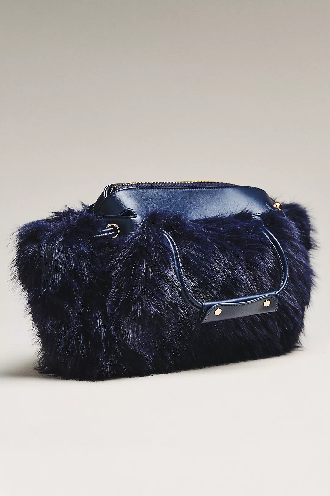 Faux Fur Shoulder Bag