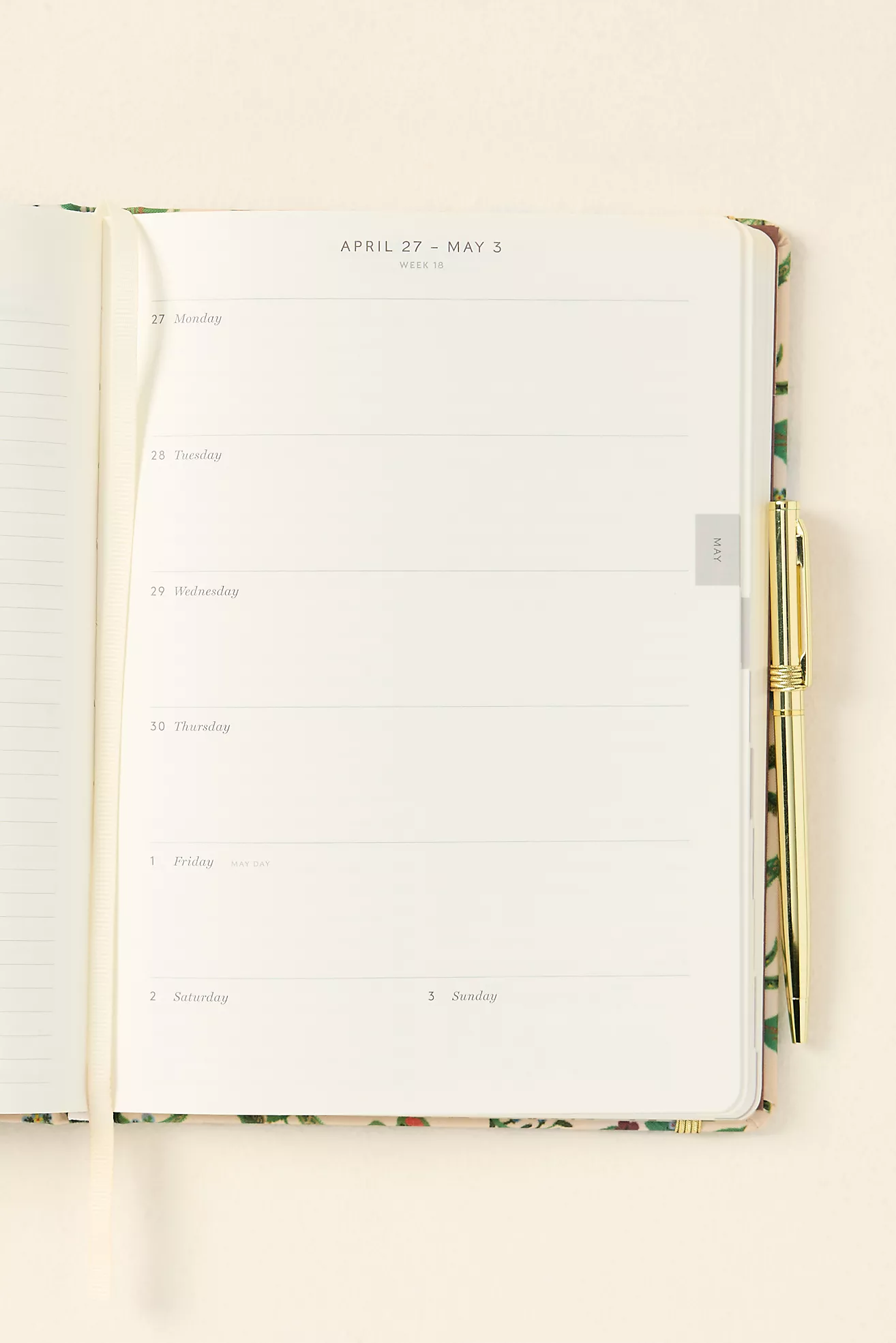 Rifle Paper Co. 2026 Gracie 12-Month Hardcover Planner & Pen