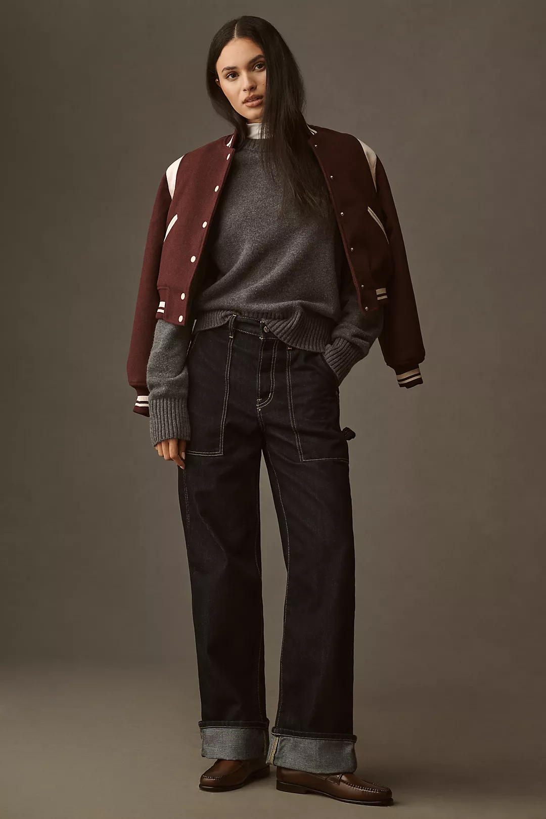 Ética Anson Utility High-Rise Barrel Jeans