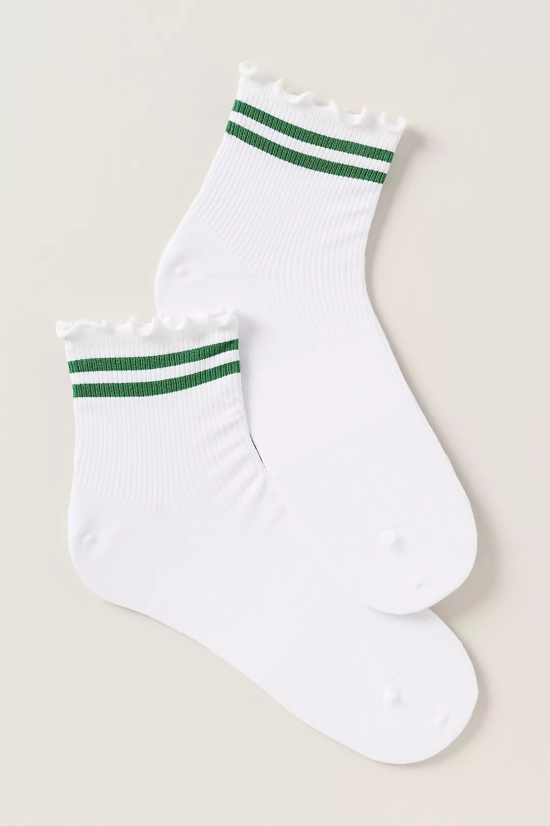 Bombas Ruffle Rib Quarter Socks