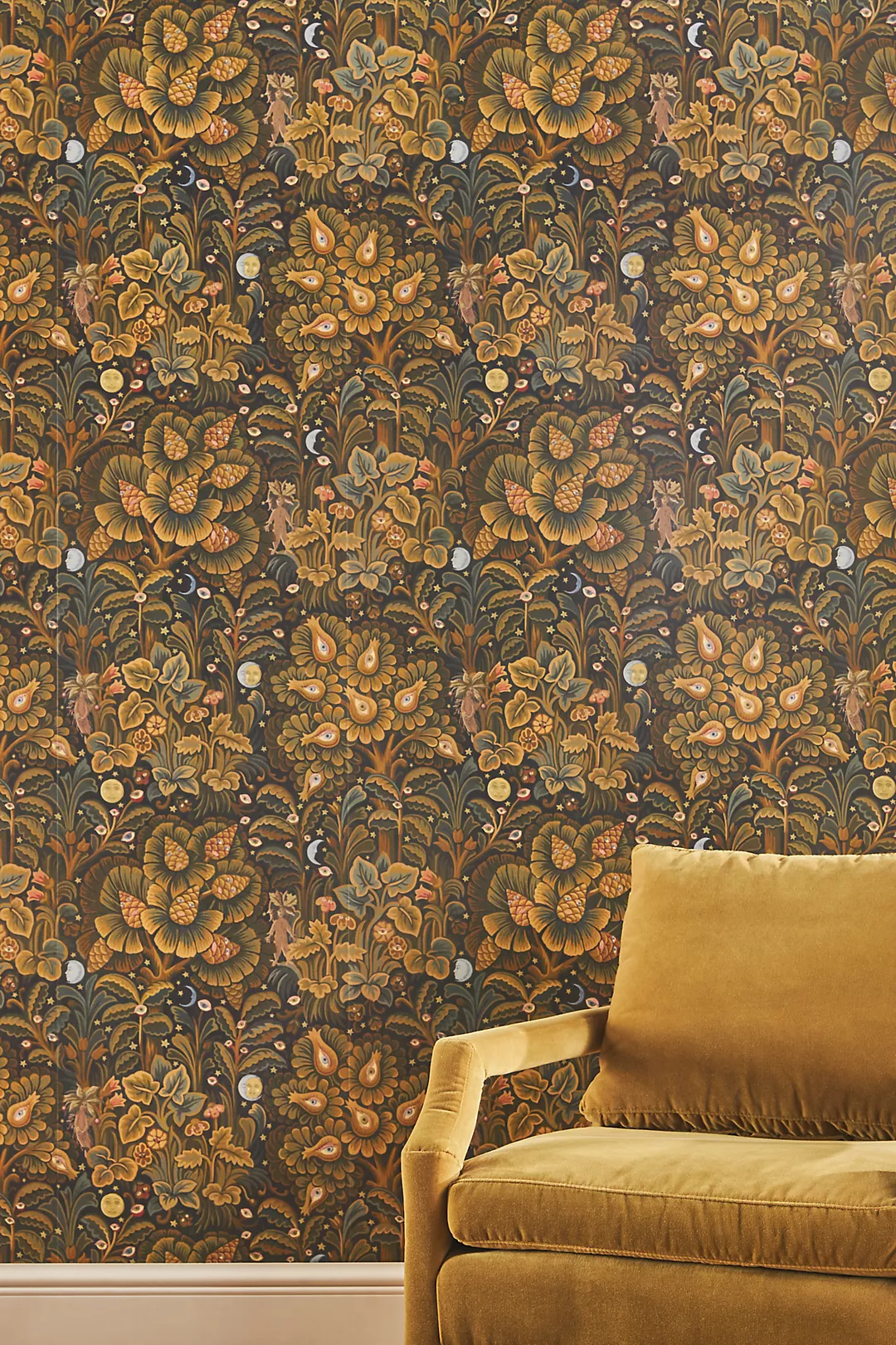 House of Hackney Moon Garden Floral Wallpaper