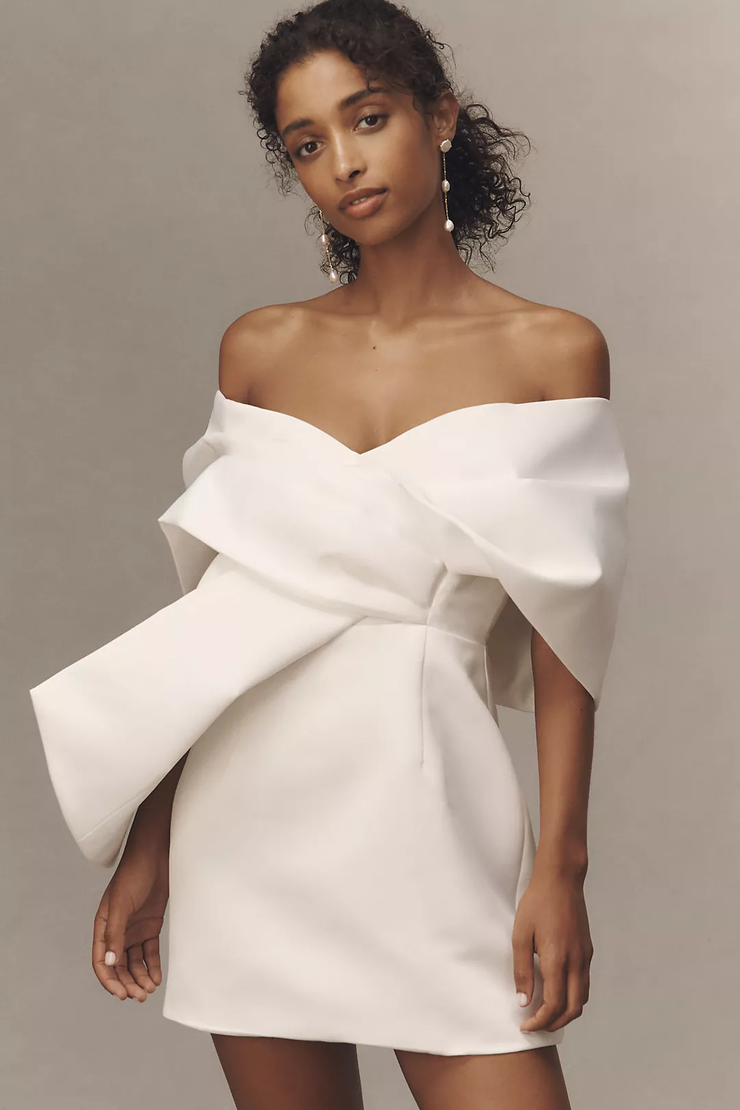 Elliatt Dandelione Off-Shoulder Mini Dress