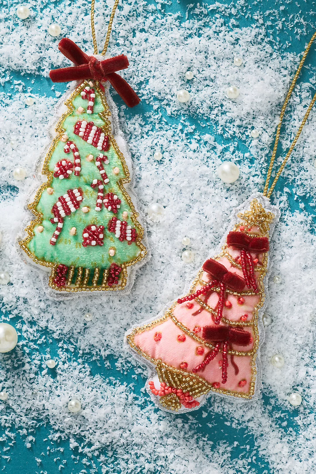 Fabric Christmas Tree Ornament