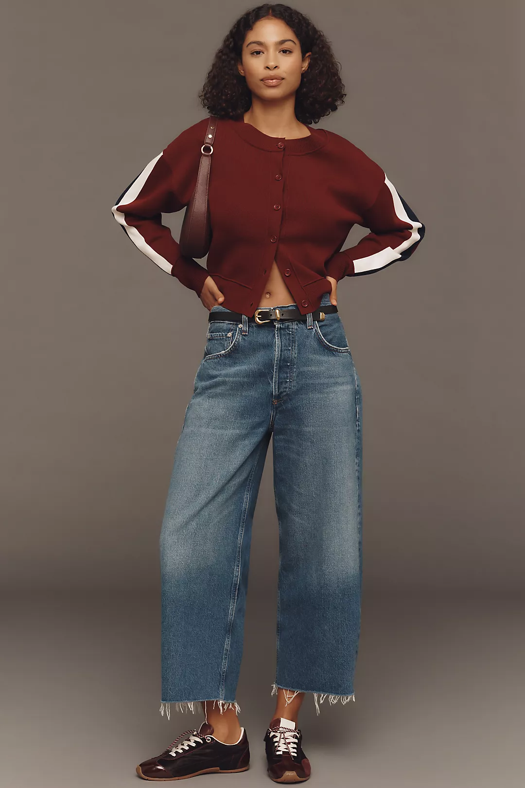 Citizens of Humanity Ayla High-Rise Crop Wide-Leg Jeans