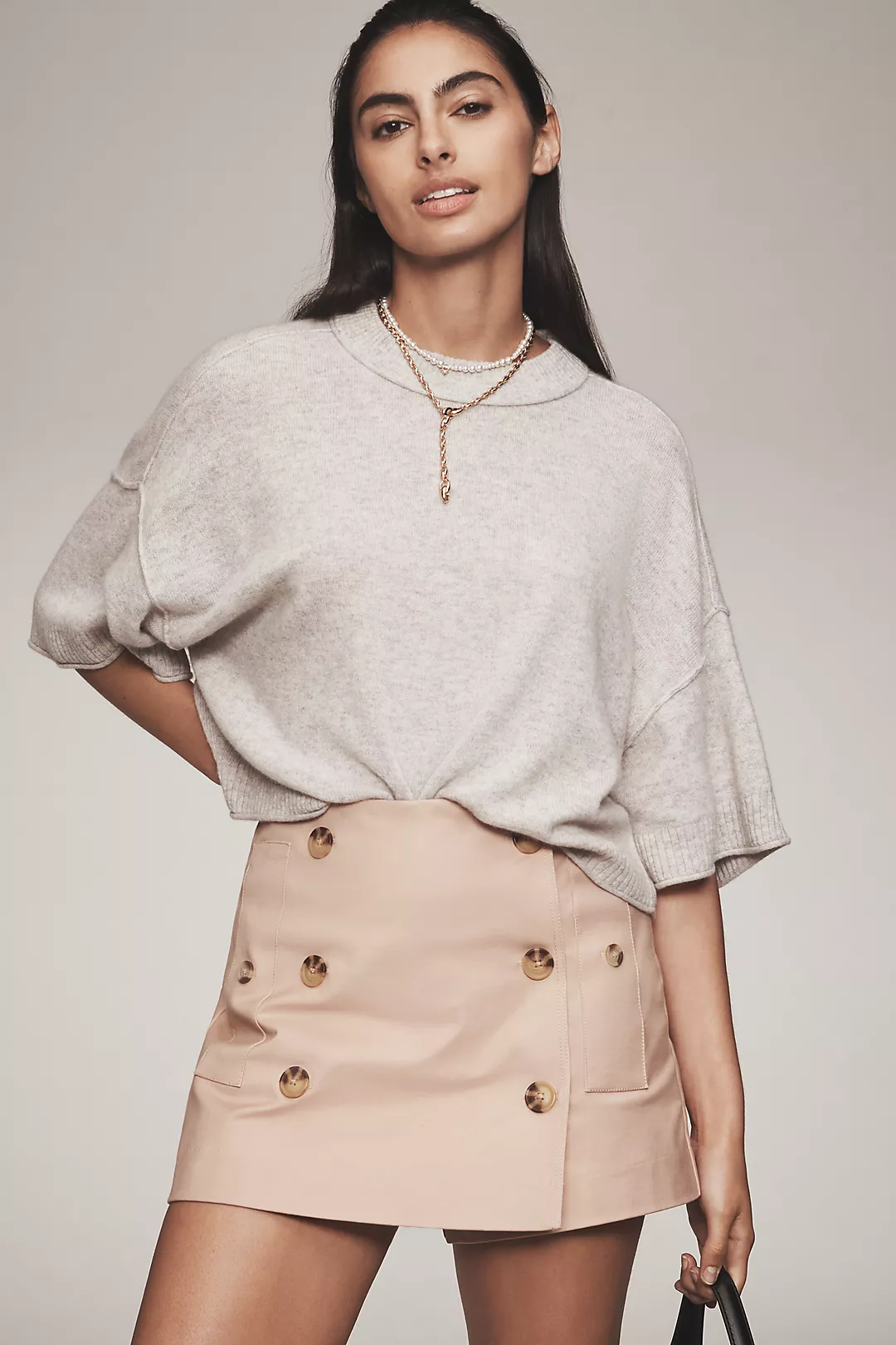 The Goldie Crew-Neck Cashmere Sweater