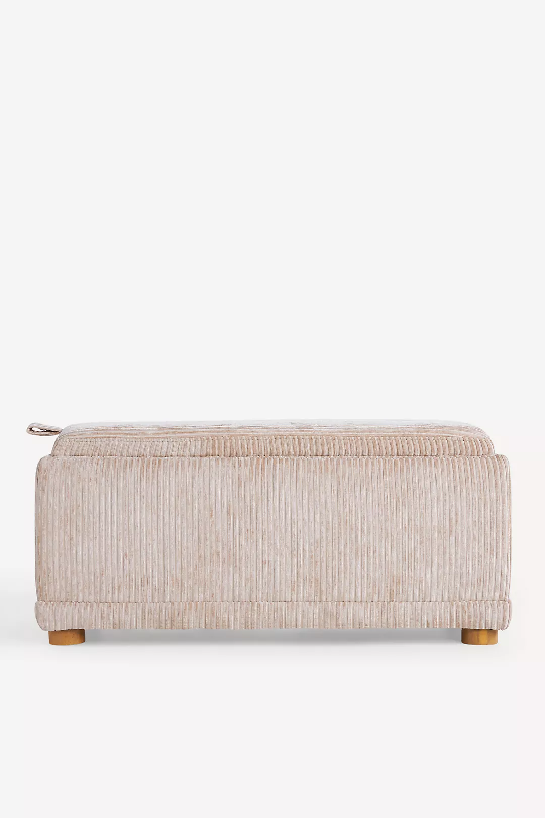 Celine Corduroy Small Storage Ottoman