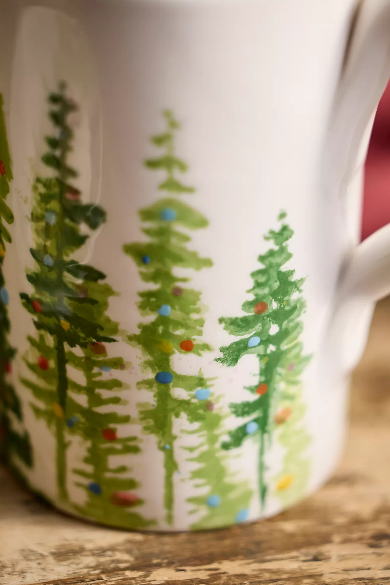 Holiday Forest Stoneware Mug