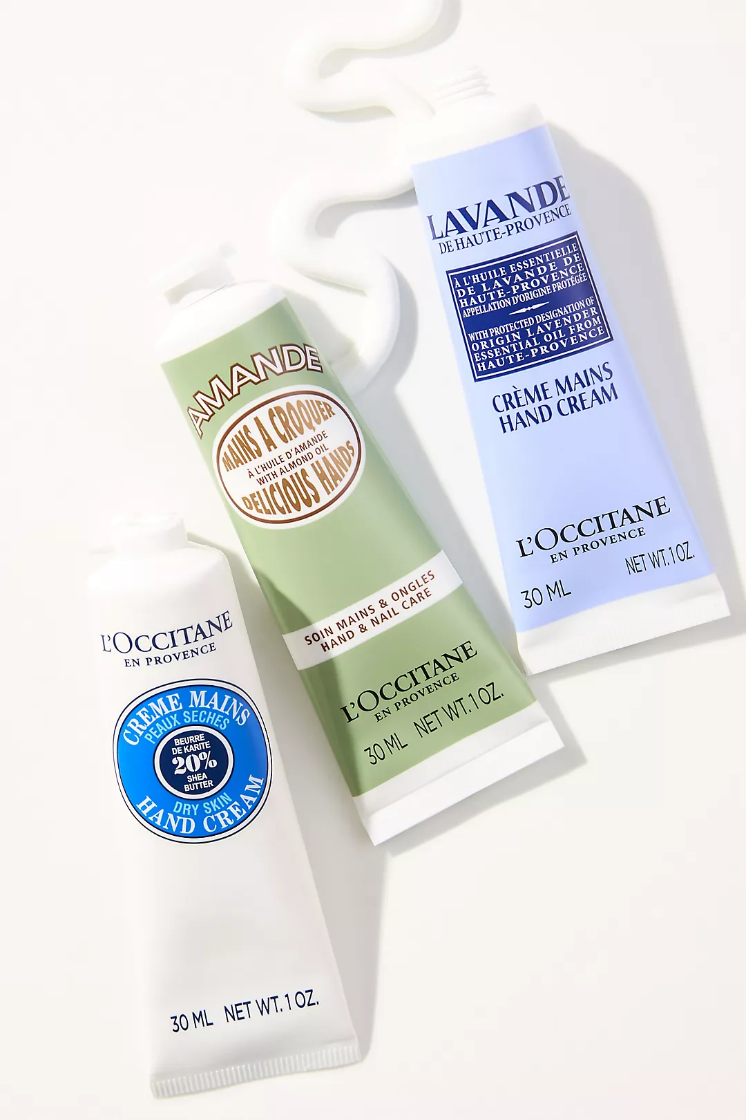 L'Occitane Hand Cream Trio Evergreen Set