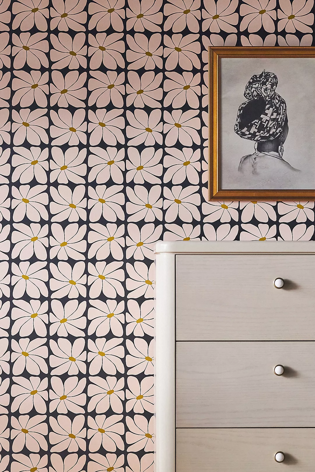 Petal Cheer Floral Wallpaper