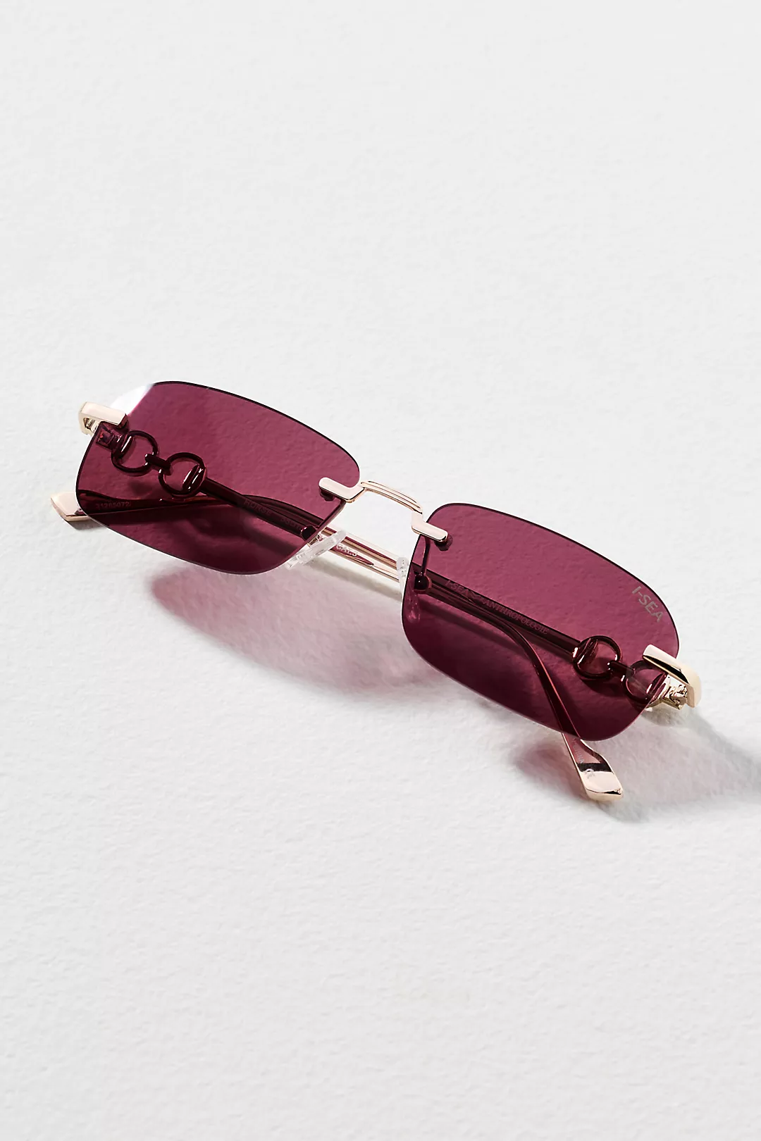 I-SEA Rectangle Slim Sunglasses