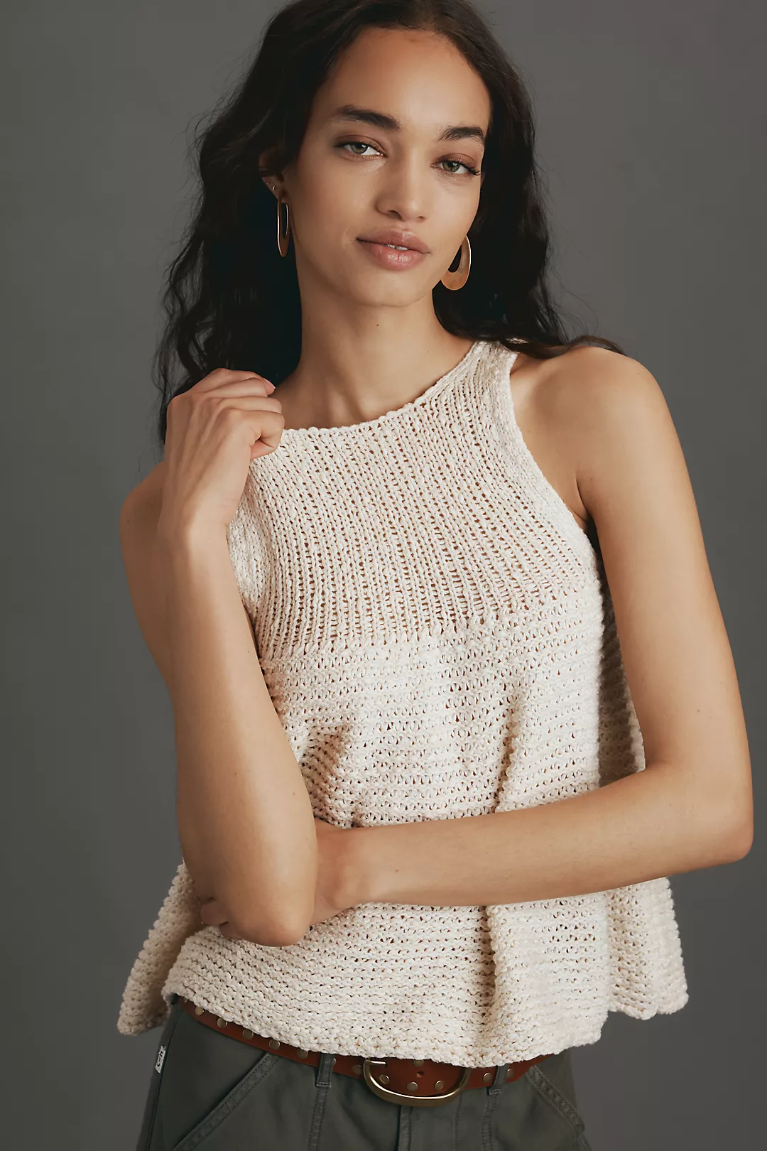 Pilcro Swing Sweater Tank