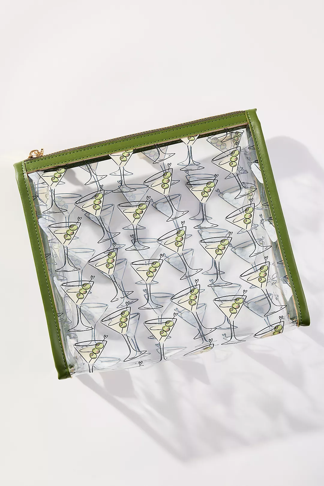 Frasier Sterling Martini Square Makeup Bag