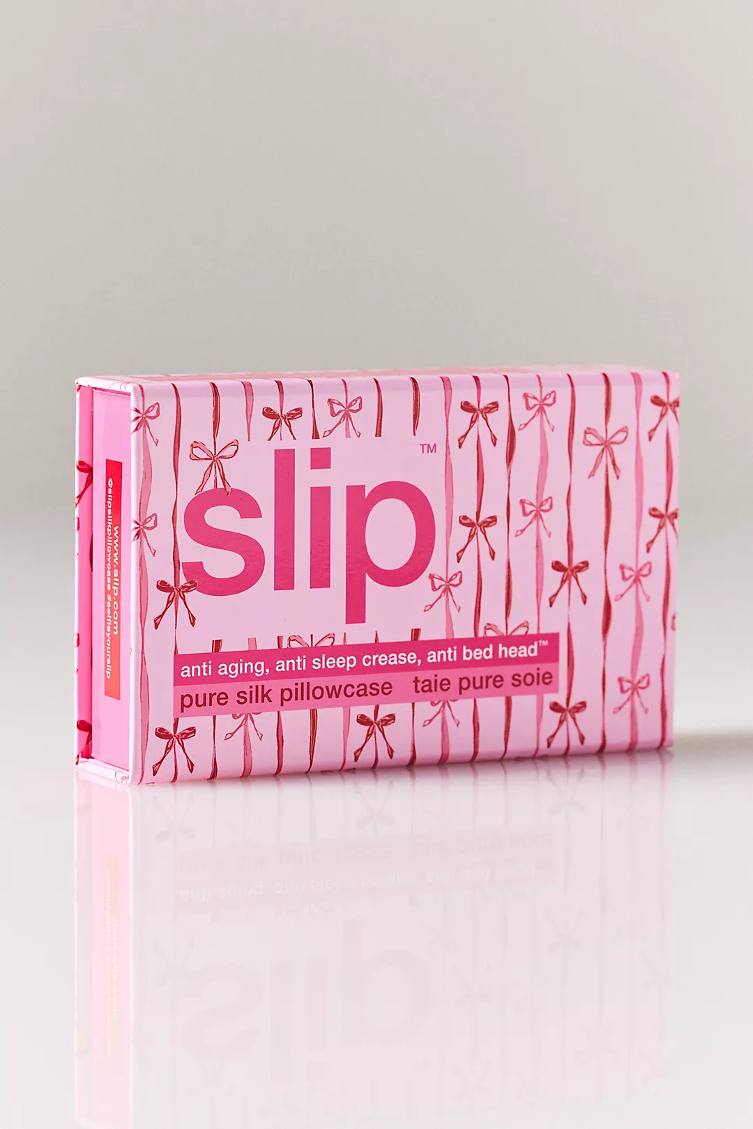 Slip Strawberry Cupcake Queen Silk Pillowcase