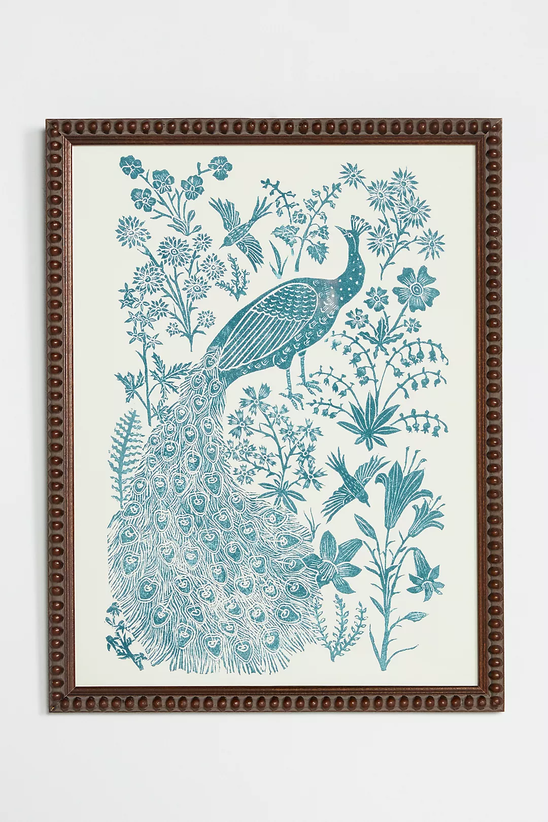 Peacock Garden Wall Art