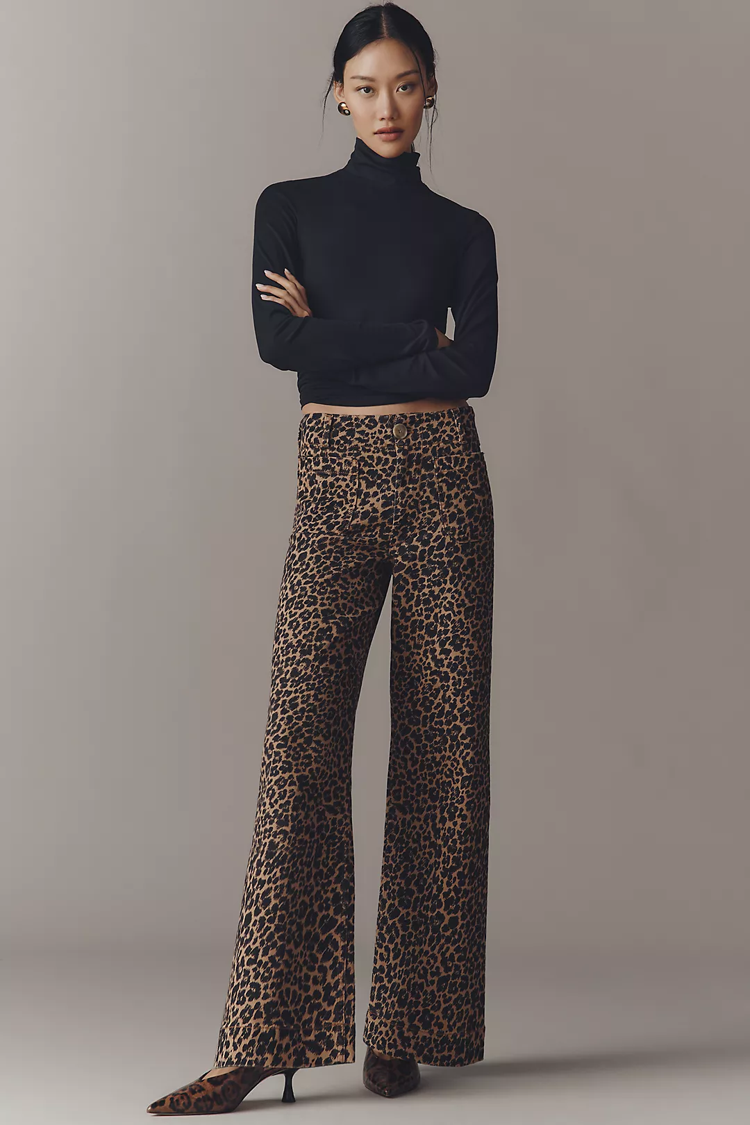 The Colette Full-Length Wide-Leg Jeans by Maeve