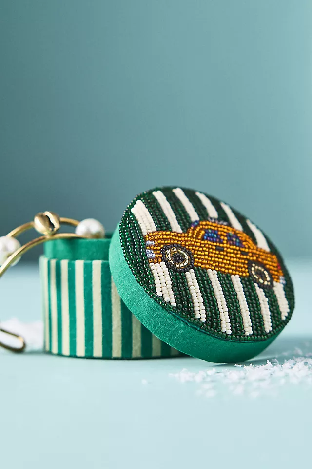 The Fiona Beaded City Lidded Jewelry Box