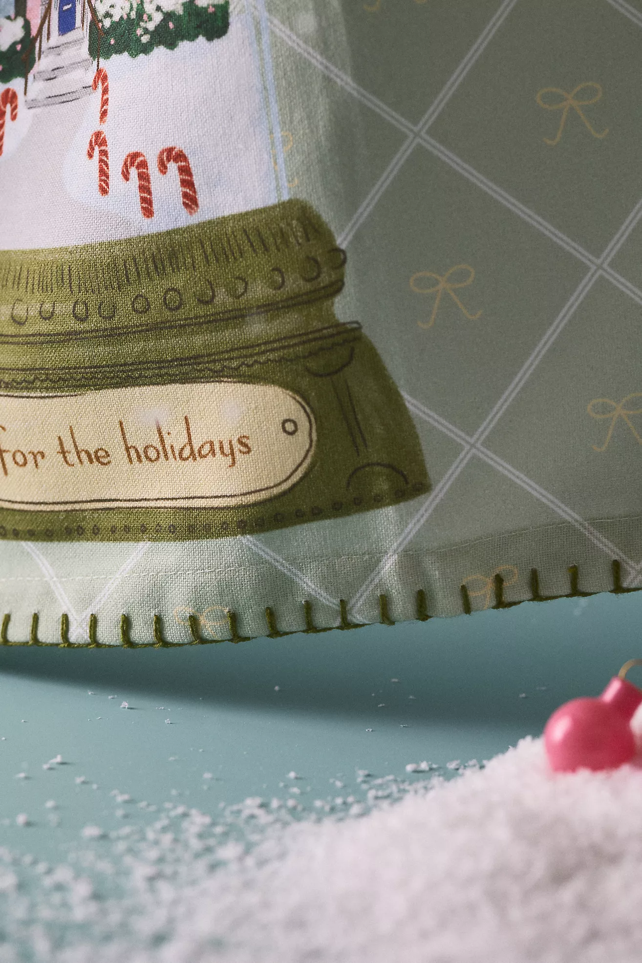 Home for the Holidays Dish Towel