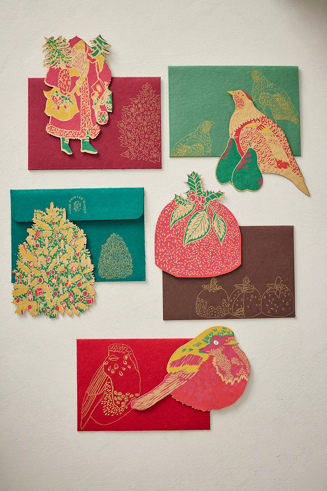 Holiday Icon Christmas Cards, Set of 5