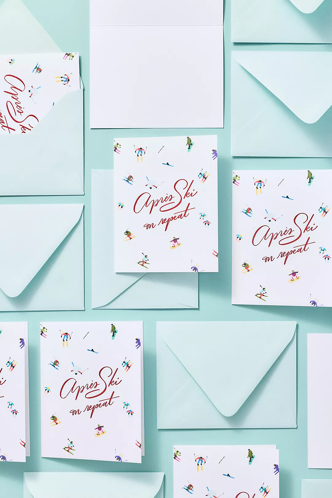 Après Ski Holiday Boxed Card Set