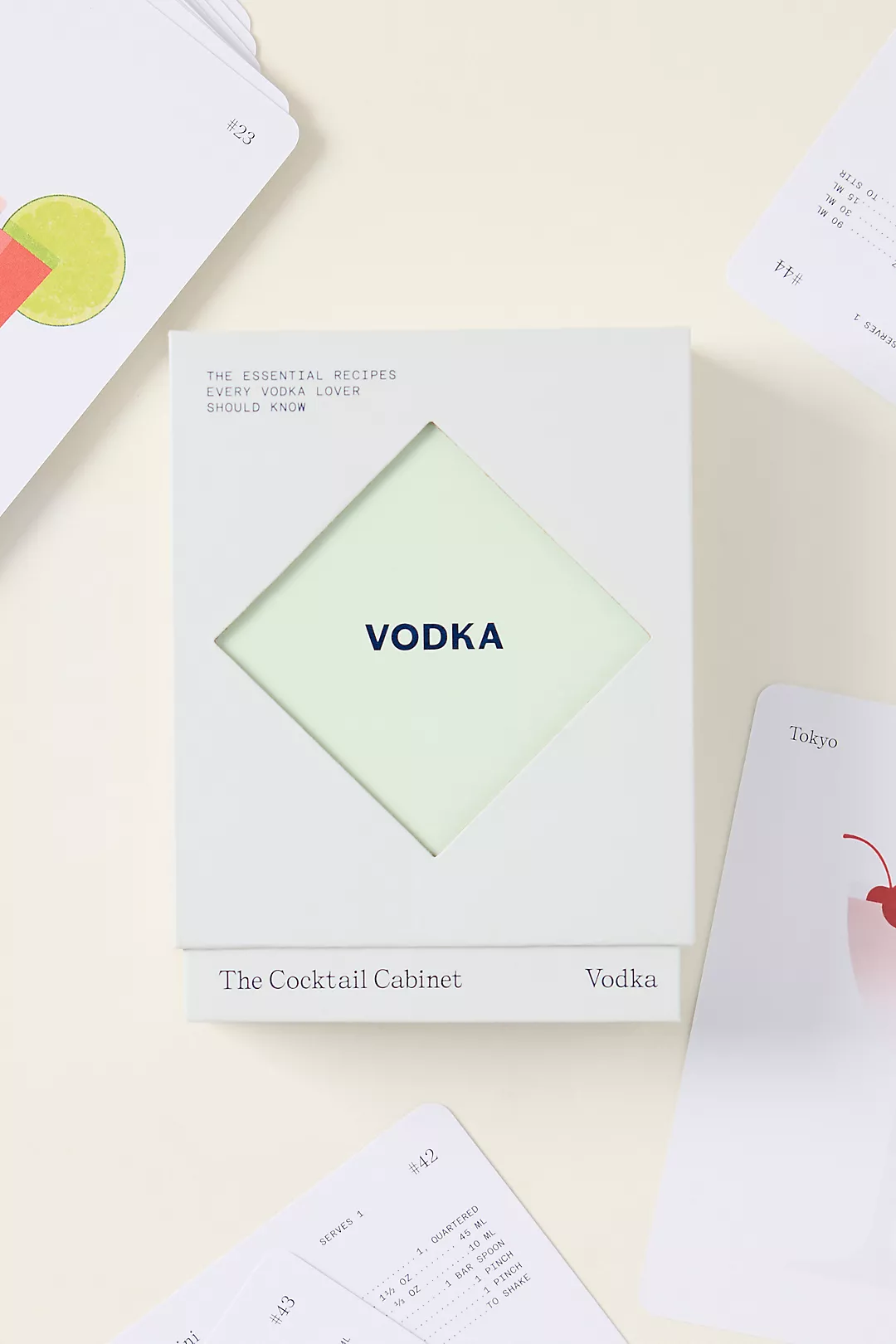 The Cocktail Cabinet: 50 Cocktail Recipes Card Deck