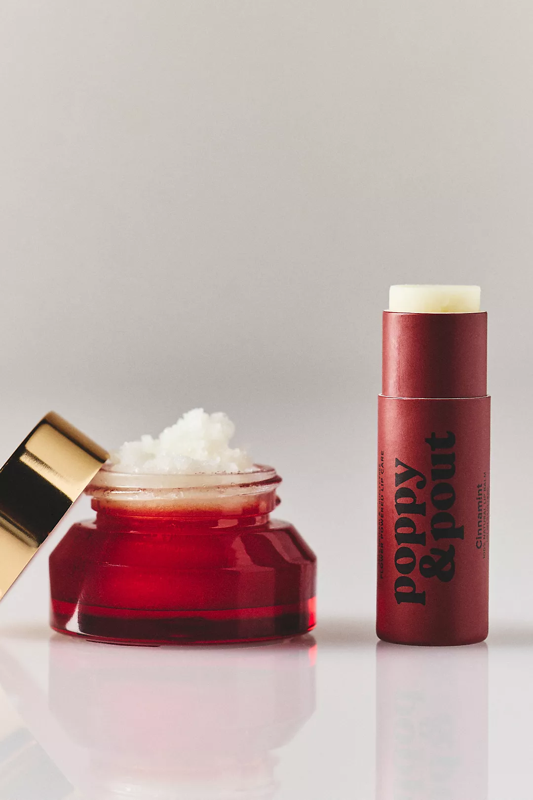 Poppy & Pout Cinnamon Lip Care Duo