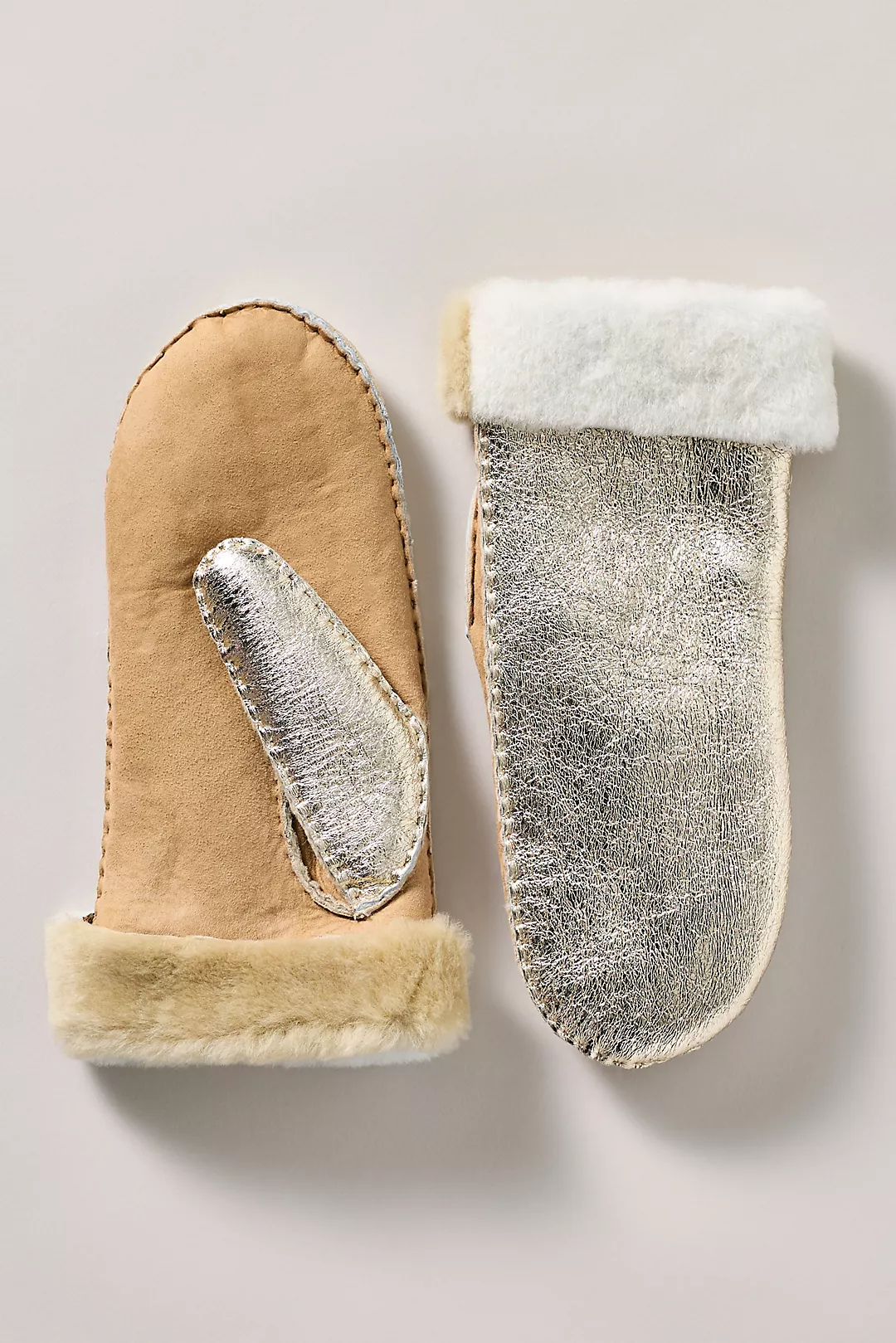 Aristide Leather Mittens