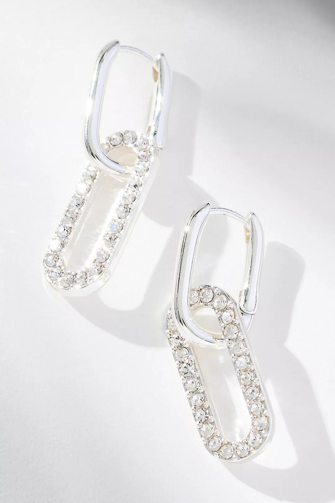 Paperclip Drop Earrings