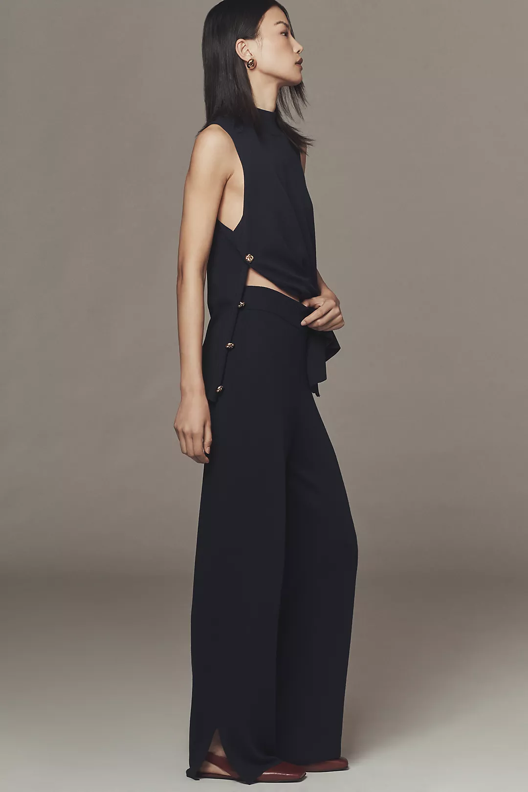 Maeve Pull-On Sweater Pants