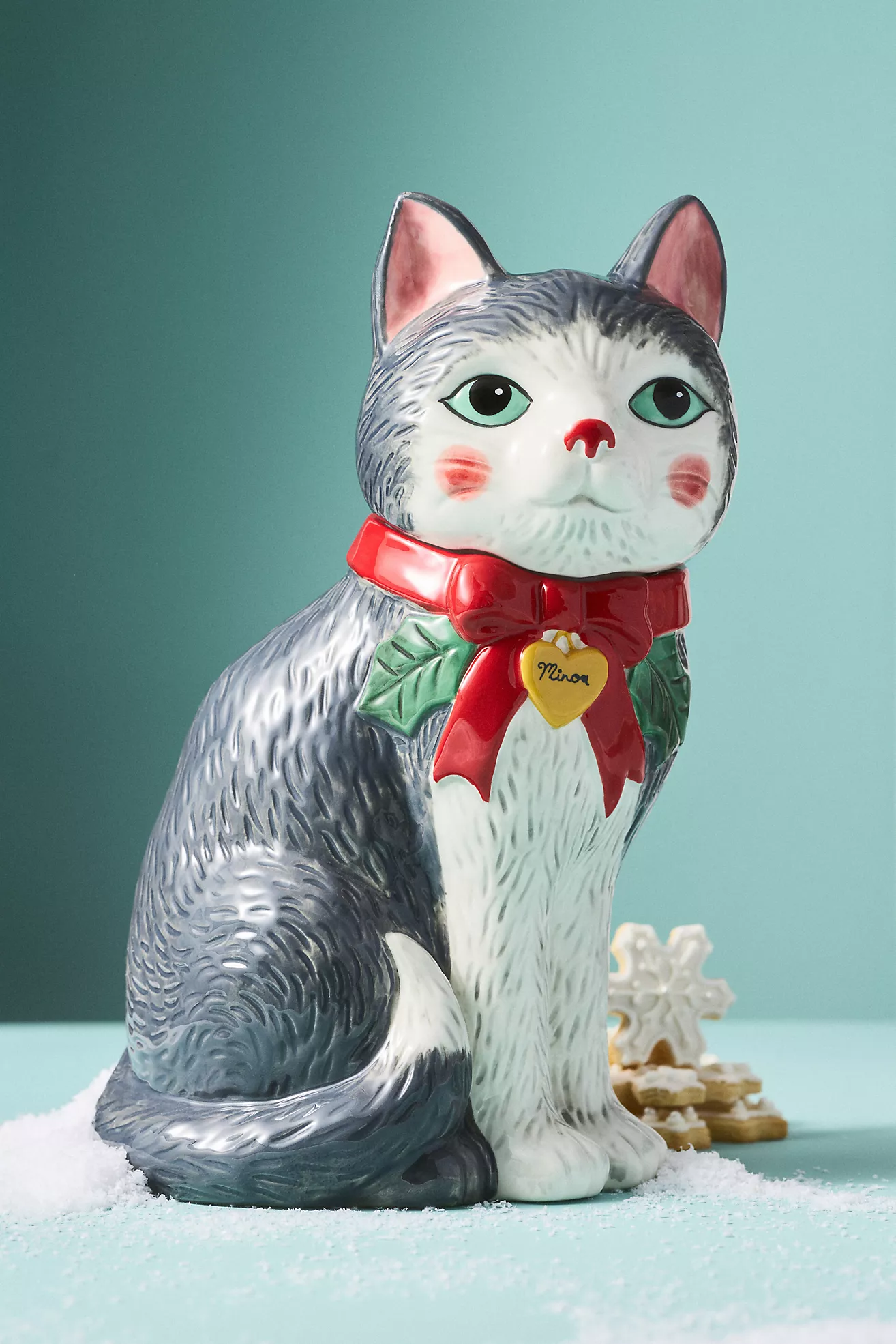 Peluche Cat Cookie Jar