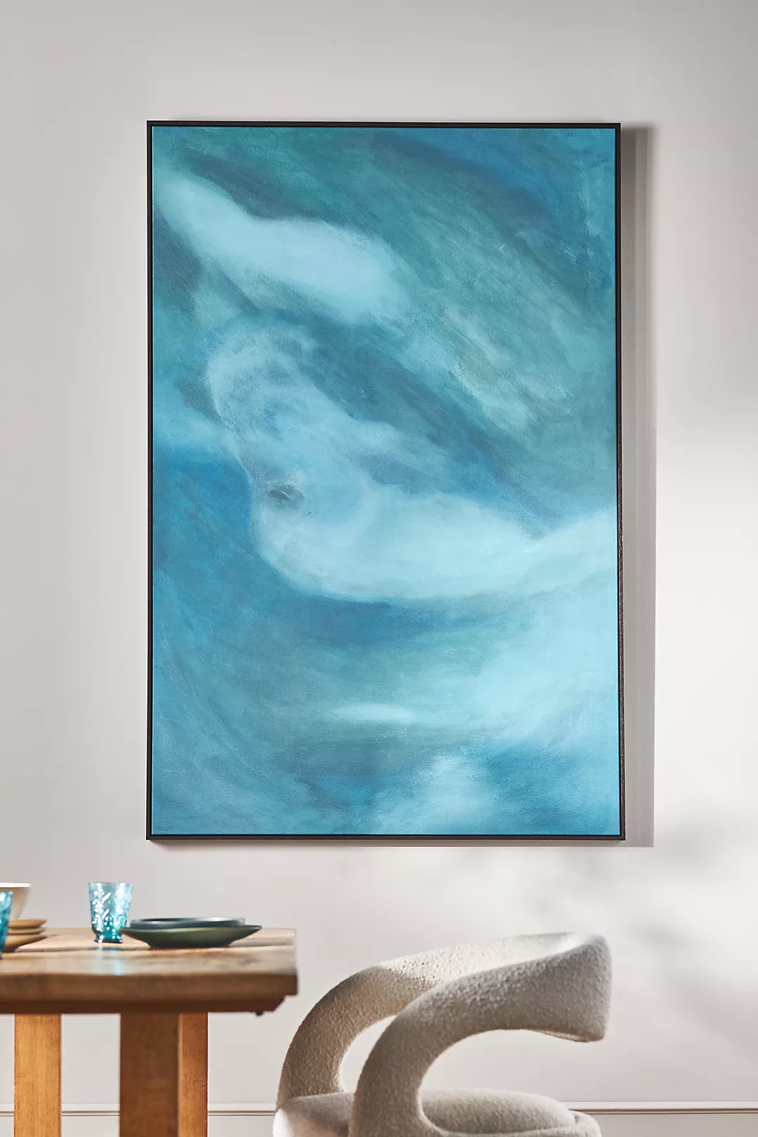 The Deep Blue Wall Art
