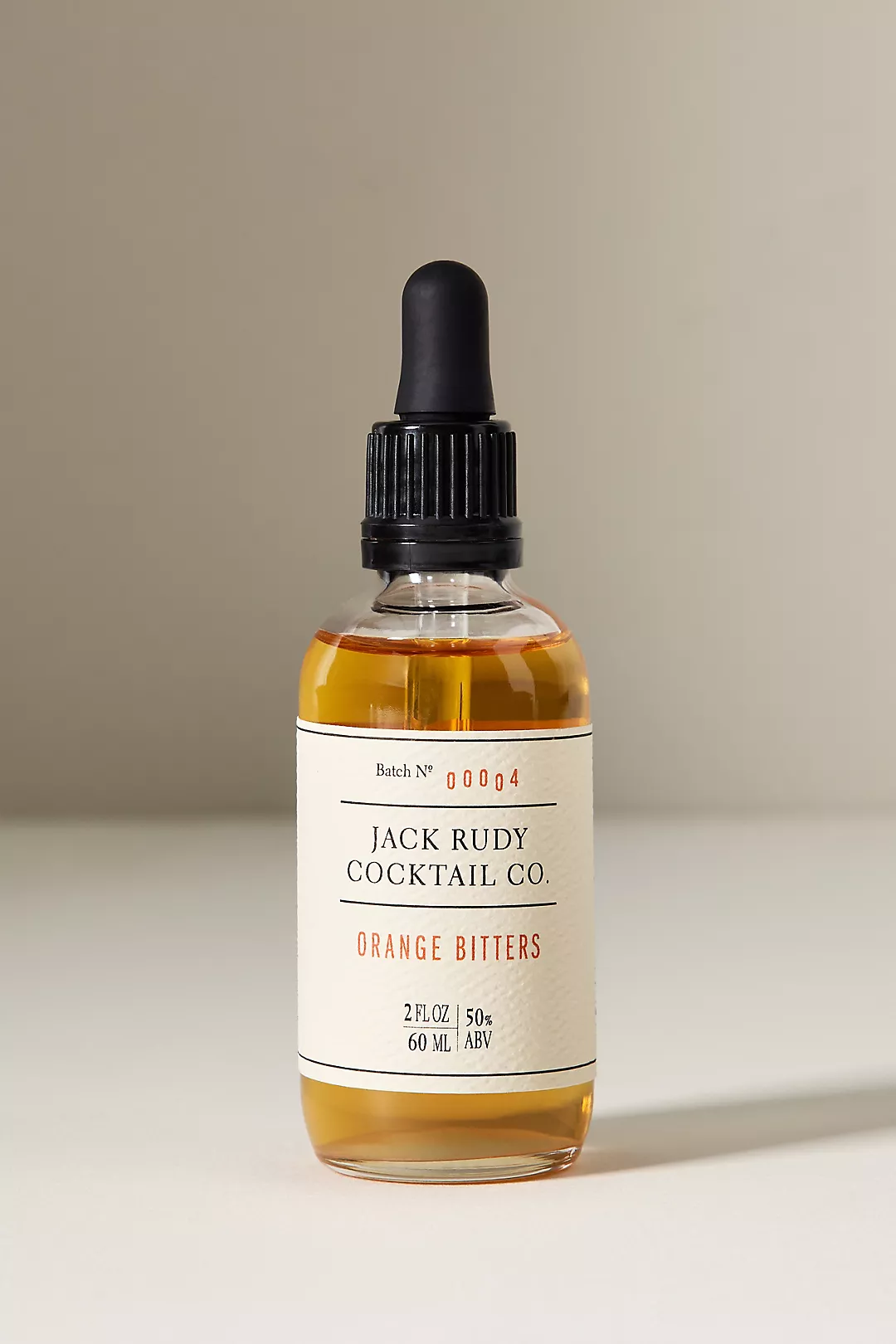 Jack Rudy Cocktail Co. Old-Fashioned Mix and Orange Bitters, Set of 2