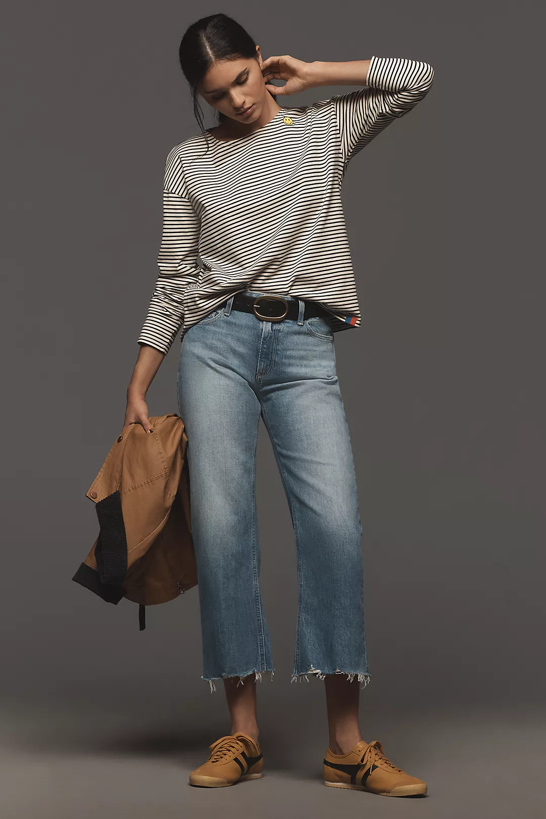 PAIGE Leenah High-Rise Straight-Leg Ankle Jeans