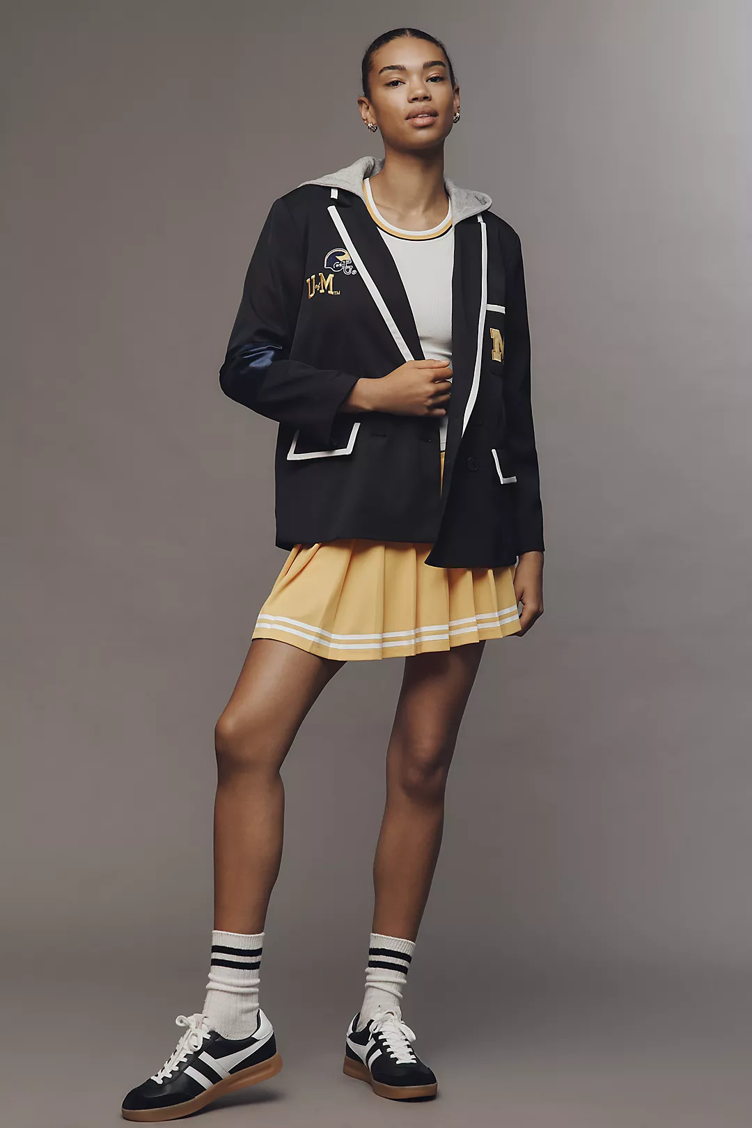 The Wild Collective x Anthropologie NCAA Piped Blazer